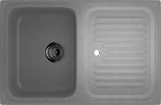 Мойка кухонная Ulgran U-502-342 графитовая