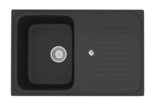 Мойка кухонная Ulgran U-502-344 ультра-черный