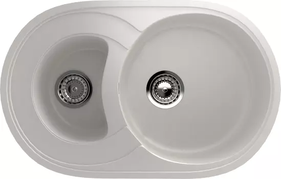 Мойка кухонная Ulgran U-504-331 белая