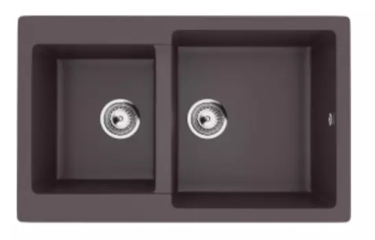Мойка кухонная Ulgran U-505-345 шоколад