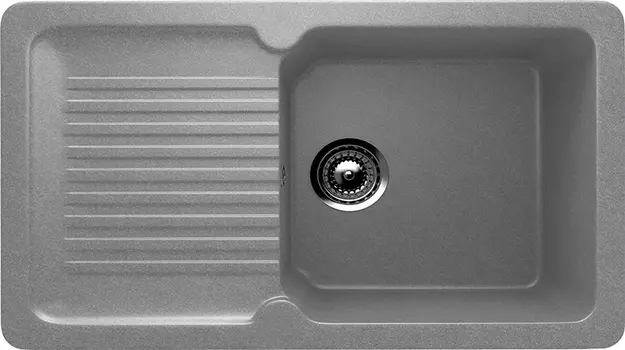 Мойка кухонная Ulgran U-506-342 графитовая