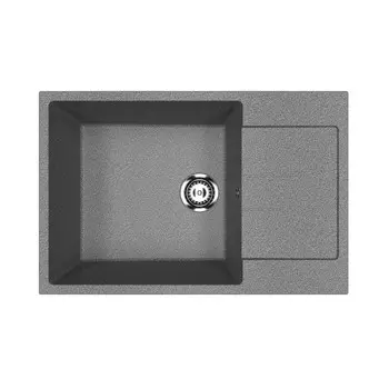 Мойка кухонная Ulgran U-602-309 76х50 серая