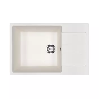 Мойка кухонная Ulgran U-602-341 76х50 белая