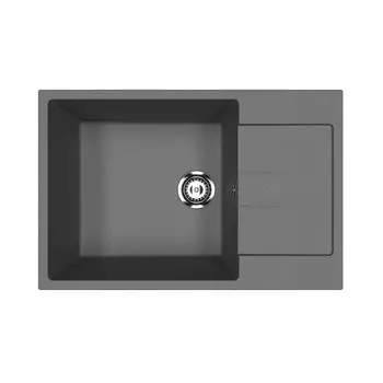 Мойка кухонная Ulgran U-602-343 76х50 серая