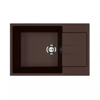 Мойка кухонная Ulgran U-602-345 76х50 коричневая