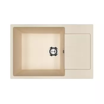 Мойка кухонная Ulgran U-602 76х50 бежевая