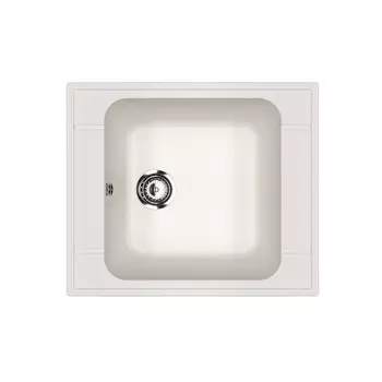 Мойка кухонная Ulgran U-604-331 59х50 белая