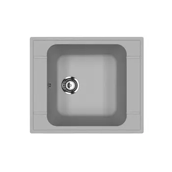 Мойка кухонная Ulgran U-604-342 59х50 серая
