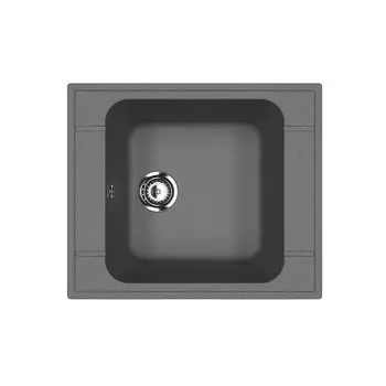 Мойка кухонная Ulgran U-604-343 59х50 серая