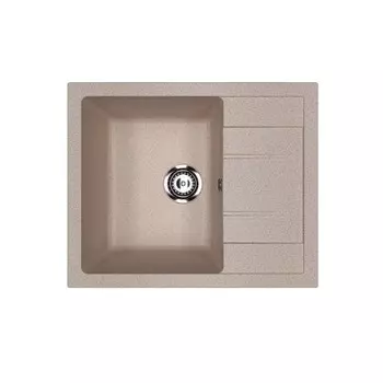 Мойка кухонная Ulgran U-607 61х50 песочная