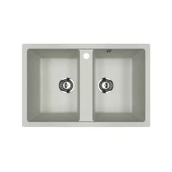 Мойка кухонная Ulgran U-608-310 77х50 серая