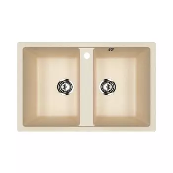 Мойка кухонная Ulgran U-608 77х50 бежевая