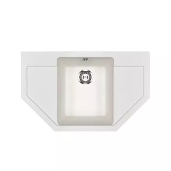 Мойка кухонная Ulgran U-609-341 79х49 белая