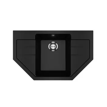 Мойка кухонная Ulgran U-609-344 79х49 черная