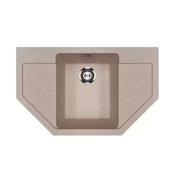 Мойка кухонная Ulgran U-609 79х49 песочная