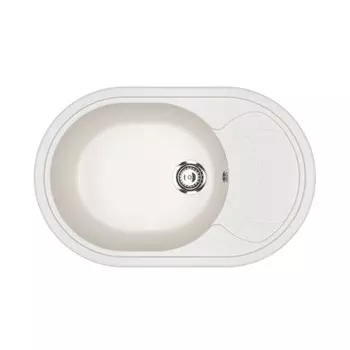 Мойка кухонная Ulgran U-610-341 78х50 белая