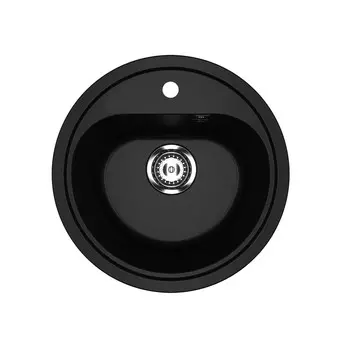 Мойка кухонная Ulgran U-700-344 44х44 черная