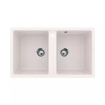 Мойка кухонная Ulgran U-708-341, ультра-белый