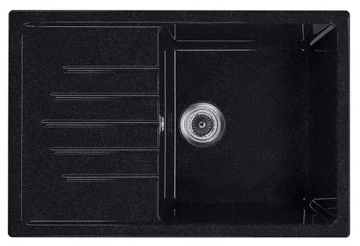 Мойка кухонная Ulgran UB-400-344 ультра-черный