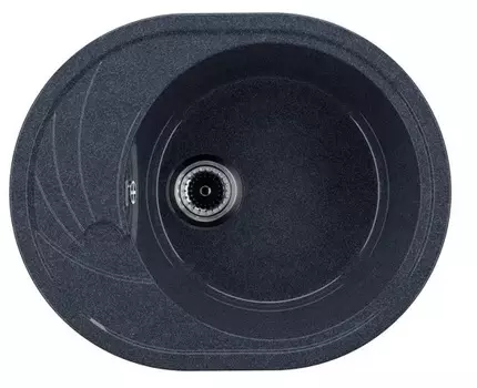 Мойка кухонная Ulgran UB-403-343 антрацит