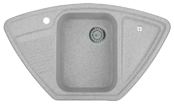 Мойка кухонная Whinstone Одра серый