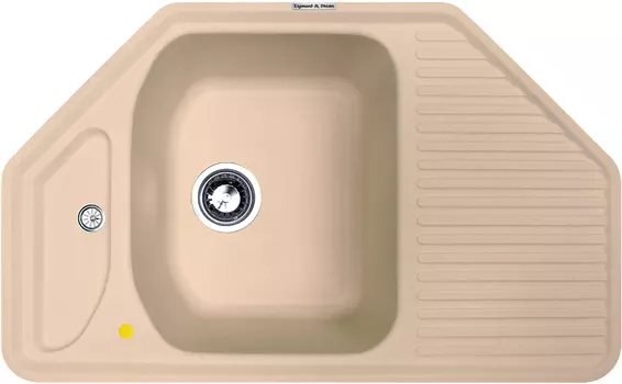 Мойка кухонная Zigmund & Shtain ECKIG 800 топленое молоко