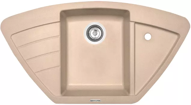 Мойка кухонная Zigmund & Shtain ECKIG 900 топленое молоко