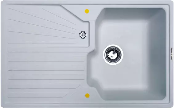 Мойка кухонная Zigmund & Shtain KASKADE 800 млечный путь