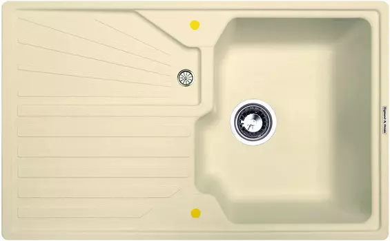 Мойка кухонная Zigmund & Shtain KASKADE 800 молодое шампанское