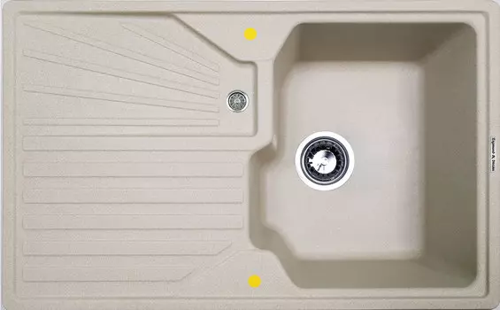 Мойка кухонная Zigmund & Shtain KASKADE 800 осенняя трава