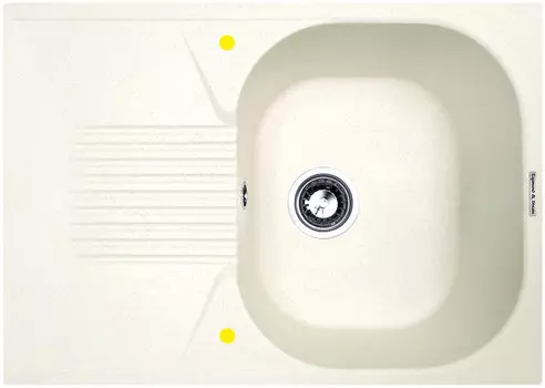 Мойка кухонная Zigmund & Shtain KLASSISCH 695 каменная соль