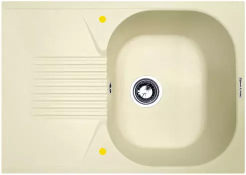 Мойка кухонная Zigmund & Shtain KLASSISCH 695 молодое шампанское