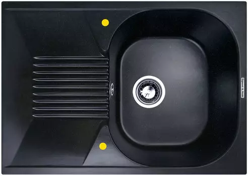 Мойка кухонная Zigmund & Shtain KLASSISCH 695 темная скала