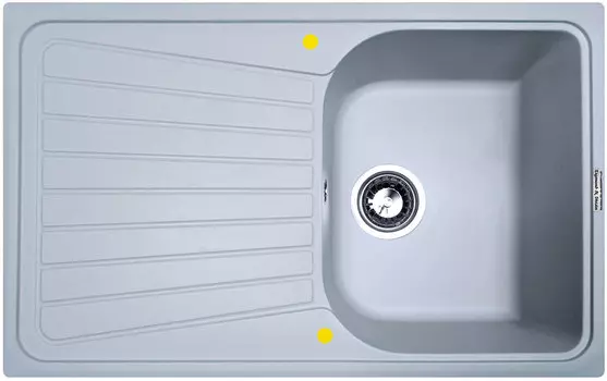 Мойка кухонная Zigmund & Shtain KLASSISCH 790 млечный путь