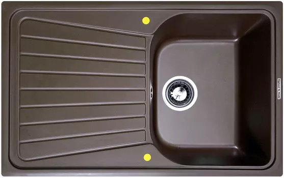 Мойка кухонная Zigmund & Shtain KLASSISCH 790 швейцарский шоколад
