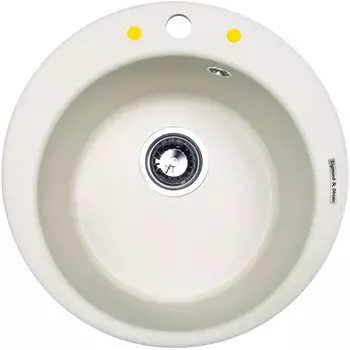 Мойка кухонная Zigmund & Shtain KREIS 480 индийская ваниль