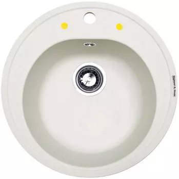 Мойка кухонная Zigmund & Shtain KREIS 505 каменная соль