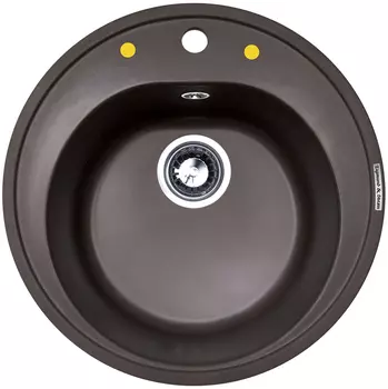 Мойка кухонная Zigmund & Shtain KREIS 505 швейцарский шоколад