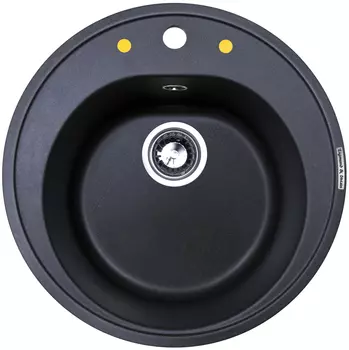 Мойка кухонная Zigmund & Shtain KREIS 505 темная скала