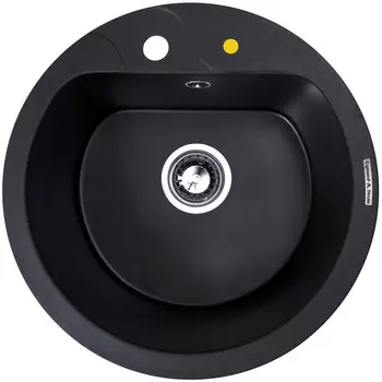 Мойка кухонная Zigmund & Shtain KREIS 505F черный базальт
