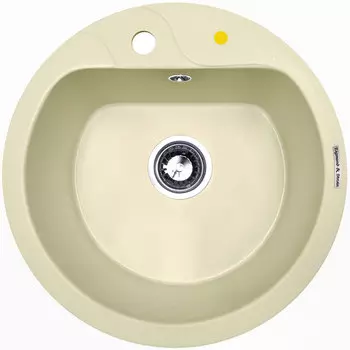 Мойка кухонная Zigmund & Shtain KREIS 505F молодое шампанское