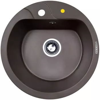 Мойка кухонная Zigmund & Shtain KREIS 505F швейцарский шоколад