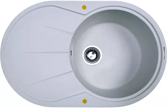 Мойка кухонная Zigmund & Shtain KREIS OV 770 B млечный путь