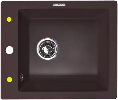 Мойка кухонная Zigmund & Shtain PLATZ 425 швейцарский шоколад
