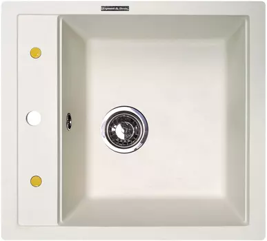 Мойка кухонная Zigmund & Shtain PLATZ 465 индийская ваниль