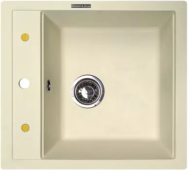 Мойка кухонная Zigmund & Shtain PLATZ 465 молодое шампанское