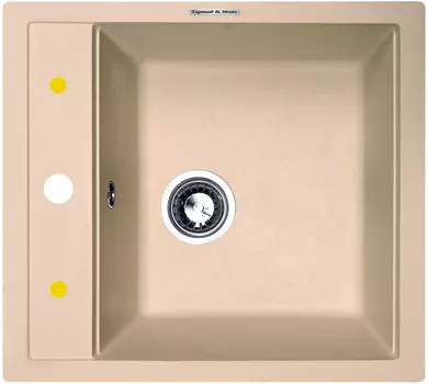 Мойка кухонная Zigmund & Shtain PLATZ 465 топленое молоко