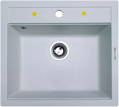 Мойка кухонная Zigmund & Shtain PLATZ 560 млечный путь