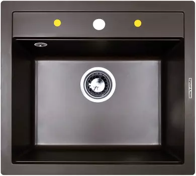 Мойка кухонная Zigmund & Shtain PLATZ 560 швейцарский шоколад