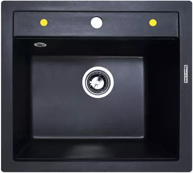 Мойка кухонная Zigmund & Shtain PLATZ 560 темная скала